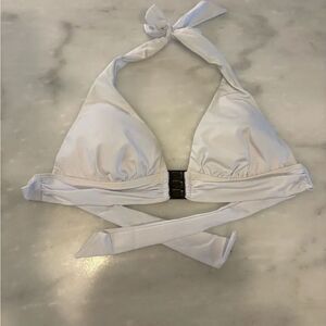 Kenneth Cole White Bikini Top